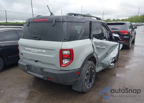 2023 Ford Bronco Sport Outer Banks из США, поврежденный, VIN 3FMCR9C6XPRD79988